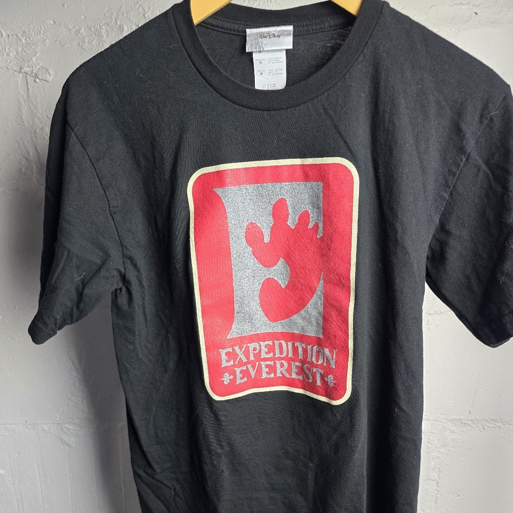Vintage Disney World Expedition Everest Mens T Shirt Medium Yeti Animal Kingdom
